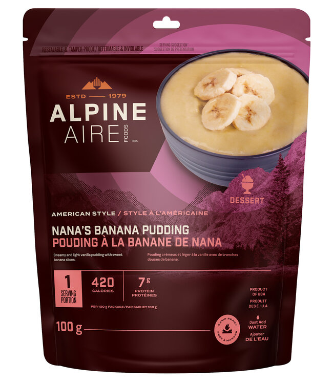 Alpine Aire Nana's Banana Pudding