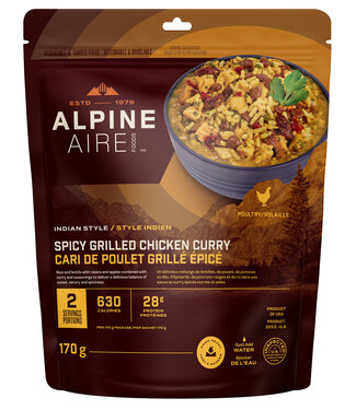 ALPINE AIRE AlpineAire Spicy Grilled Chicken Curry