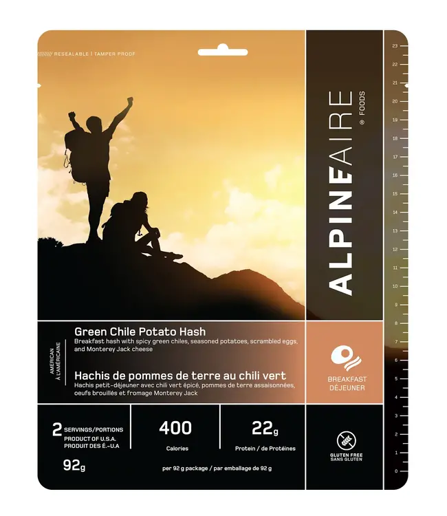 Alpine Aire Green Chili Potato Hash
