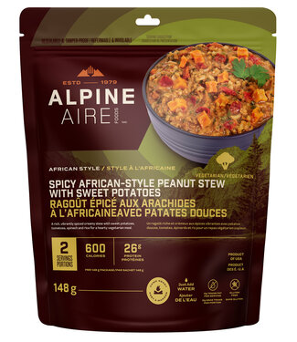 ALPINE AIRE AlpineAire Spicy African Peanut Stew with Sweet Potatoes