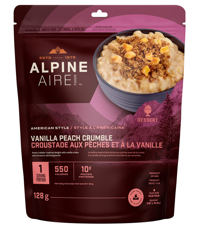 Alpine Aire Vanilla Peach Crumble
