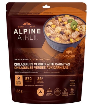 ALPINE AIRE AlpineAire Chilaquiles Verdes with Carnitas