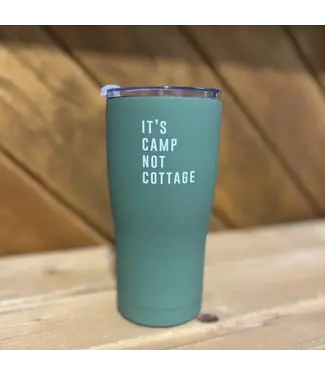 Poplar & Pine It's Camp Not Cottage Tumbler - 20 oz