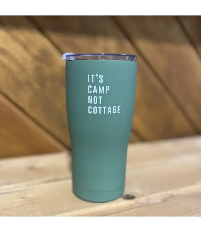 Poplar & Pine It's Camp Not Cottage Tumbler - 20 oz