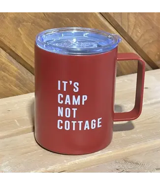 A&F GIFT & SOUVENIER CO A&F Gifts & Souvenier Traveler Series It's Camp Not Cottage Mug - 12 oz
