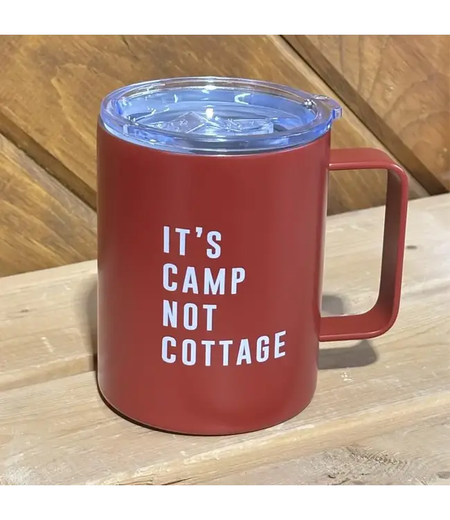 Poplar & Pine It's Camp Not Cottage Mug - 12 oz