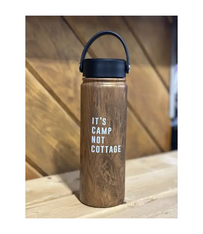 Poplar & Pine It's Camp Not Cottage Slim Bottle - 23 oz