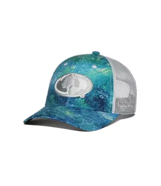 Outdoor Cap Mossy Oak Elements Coastal Cloudbank/White Hat