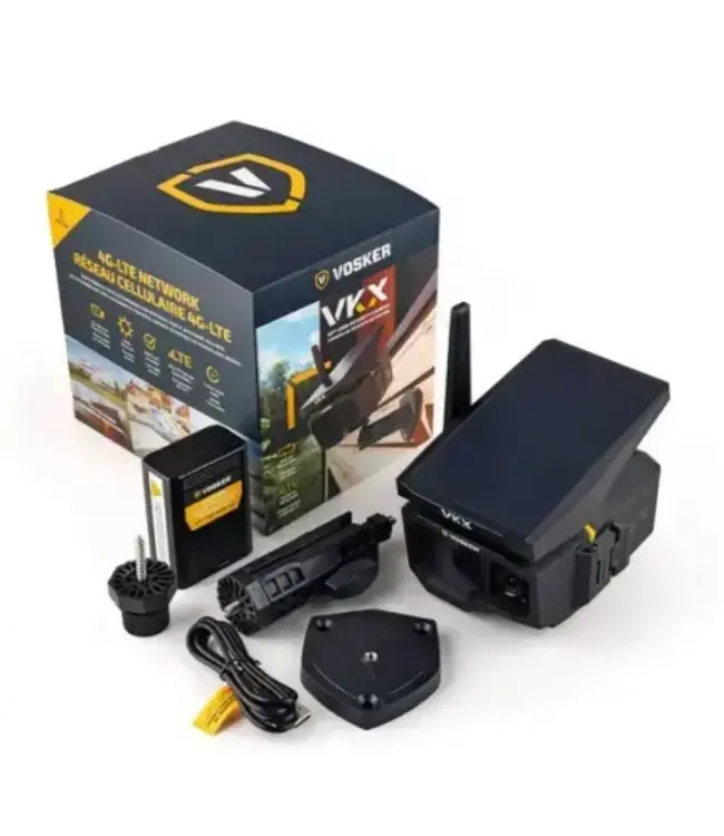 Vosker VKX Solar 4G LTE Cellular Security Video Camera