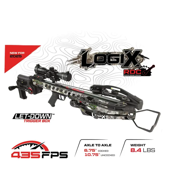 Killer Instinct LogiX 435 RDC Crossbow Kit
