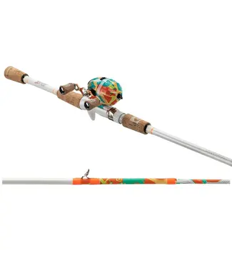 ProFISHiency Krazy Fiberglass Spincast Combo [6KRZYSCREC]