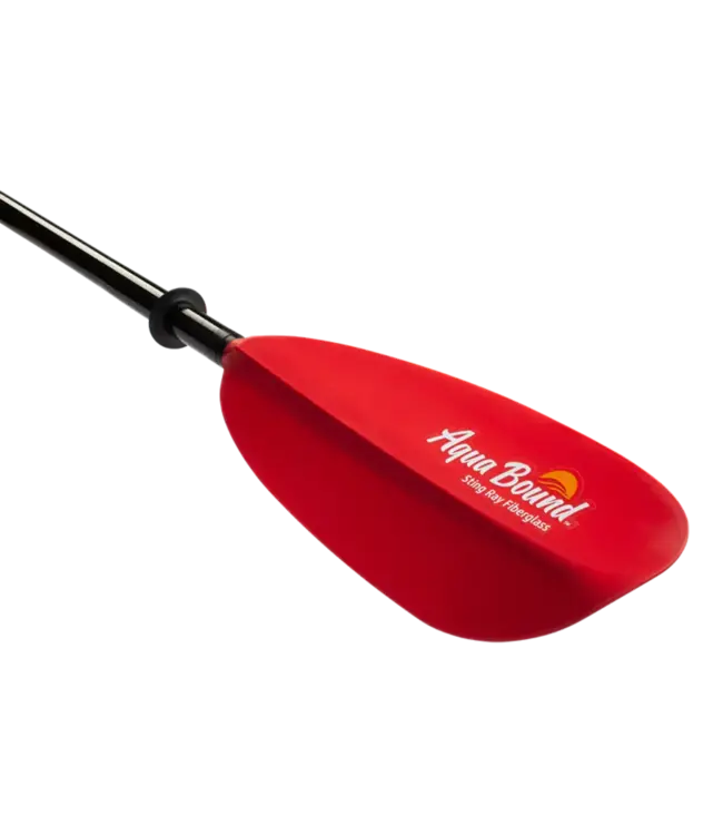 Aqua Bound Sting Ray Fiberglass 2-Piece Snap-Button Kayak Paddle