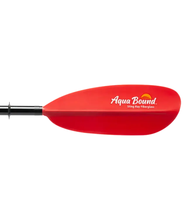 Aqua Bound Sting Ray Fiberglass 2-Piece Snap-Button Kayak Paddle