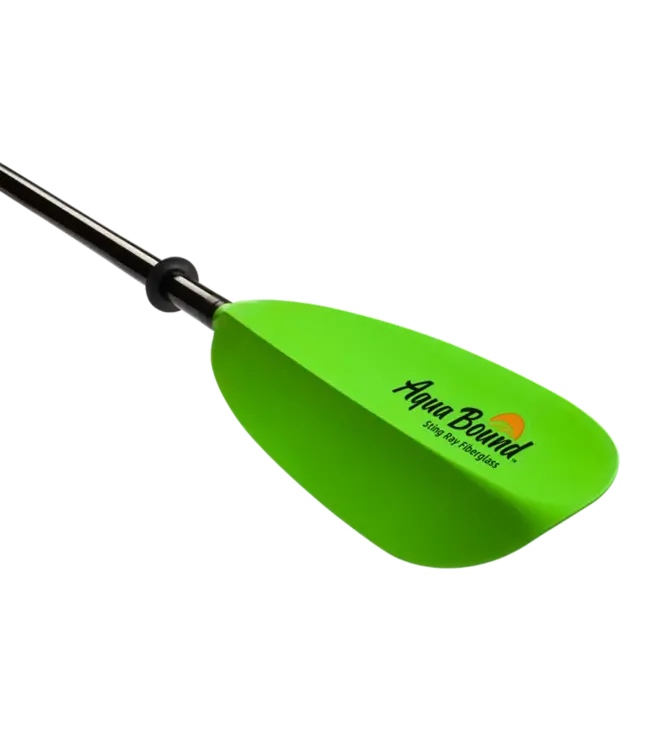 Aqua Bound Sting Ray Fiberglass 2-Piece Snap-Button Kayak Paddle
