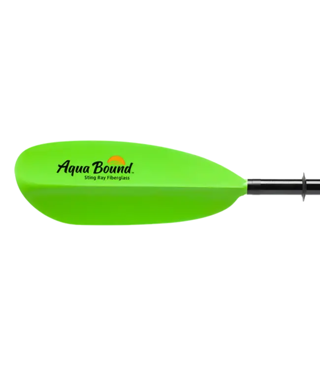 Aqua Bound Sting Ray Fiberglass 2-Piece Snap-Button Kayak Paddle