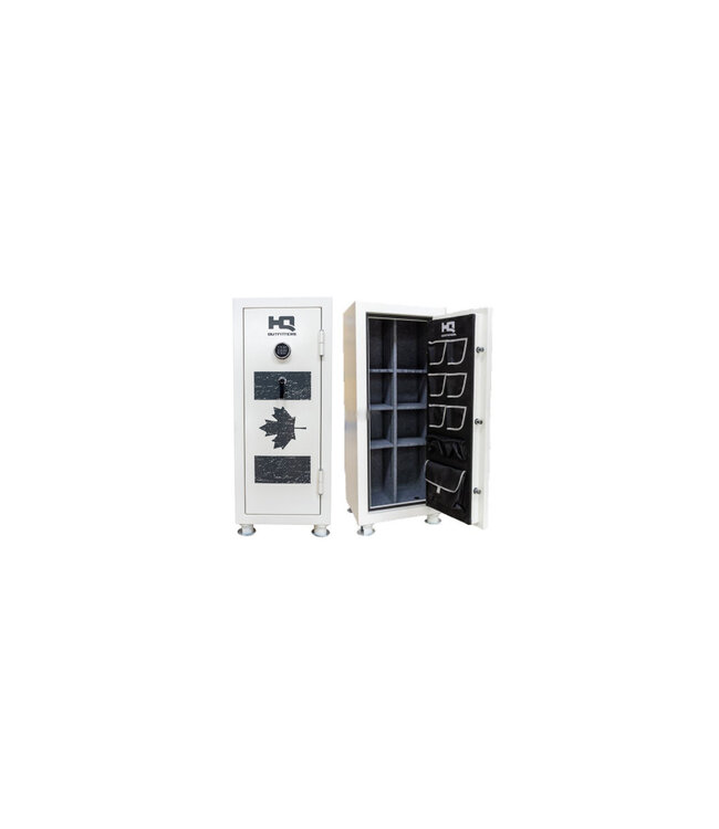 HQ Outfitters Canada Flag 'White Out' 24 Gun Safe