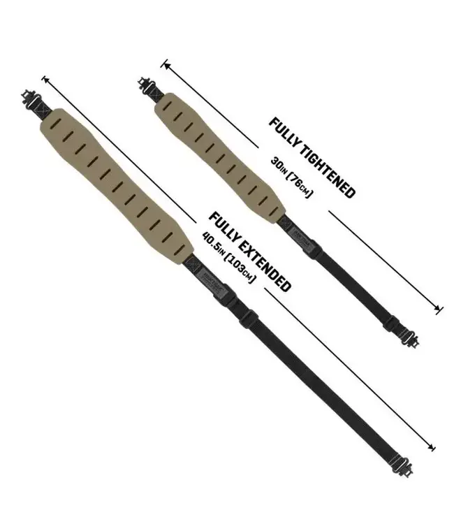 The Allen Company KLNG Traction Rifle Sling, Molded Rubber, FDE