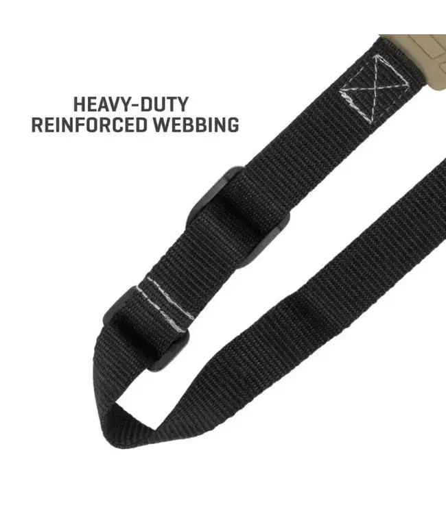 The Allen Company KLNG Traction Rifle Sling, Molded Rubber, FDE