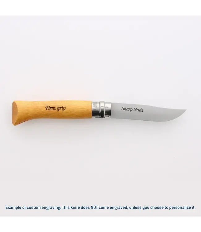 Opinel No.08 Carbon Steel Folding Knife
