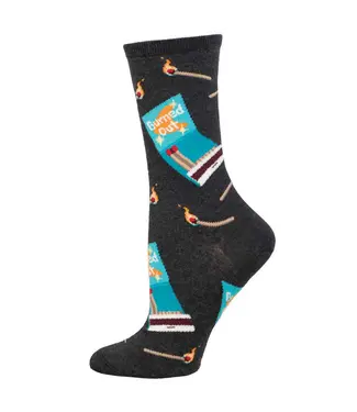 SOCK SMITH Socksmith I'm Burned Out Yo Socks