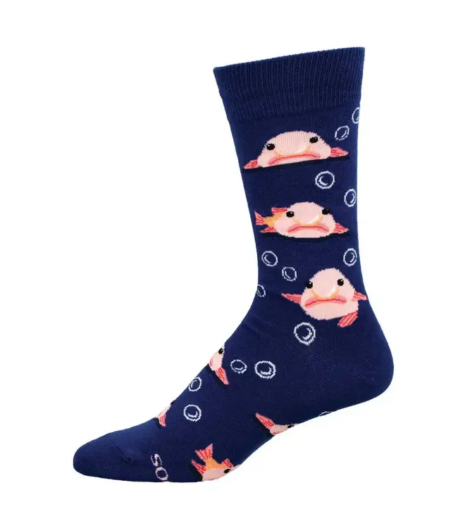 Socksmith Blobfish Cotton Crew Socks
