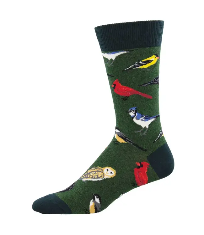 Sock Smith Men's Bird Is The Word Socks