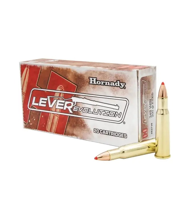 Hornady 348 WIN 200 gr FTX LEVERevolution Rifle Ammunition