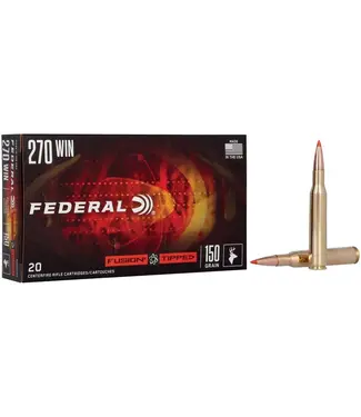 FEDERAL AMMO Federal Ammo Fusion Tipped Rifle Ammunition - 270 Win, 150 Grain, Fusion Tipped, 2850 fps