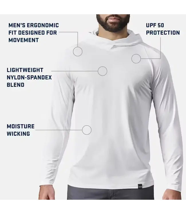 Yeti Men's Crew Neck Ultra Lightweight Sunshirt