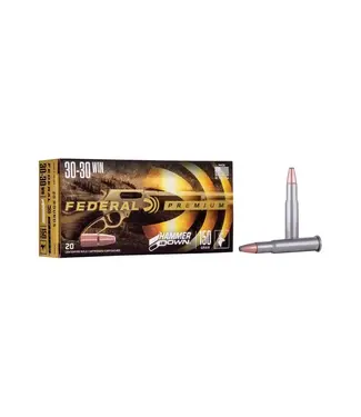 FEDERAL AMMO Federal HammerDown Rifle Ammunition - 30-30 Win, 150 Grain, Bonded Soft Point, 2390 fps