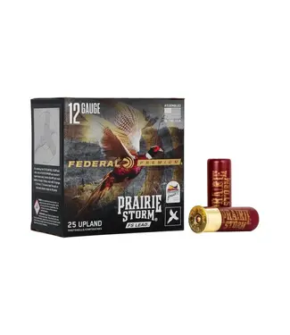 FEDERAL AMMO Federal Prairie Storm FS Lead Ammunition - 12 Gauge, 6 Shot, 2-3/4 in, 1 1/4 oz, 1330 fps