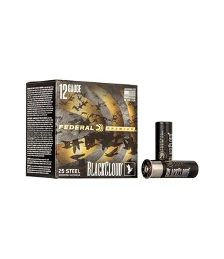 FEDERAL AMMO Federal Black Cloud FS Steel Ammunition - 12 Gauge, 3 Shot, 3 in, 1 1/4 oz, 1450 fps