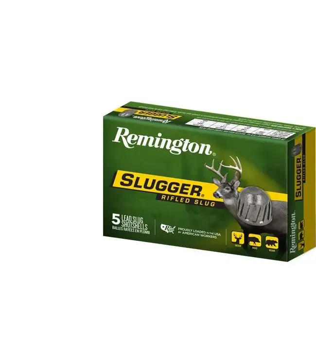 Remington Slugger Rifled Slug Ammunition - 16 Gauge, 350 Grain, 2-3/4 in, 1600 fps