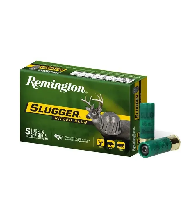 Remington Slugger Rifled Slug Ammunition - 16 Gauge, 350 Grain, 2-3/4 in, 1600 fps