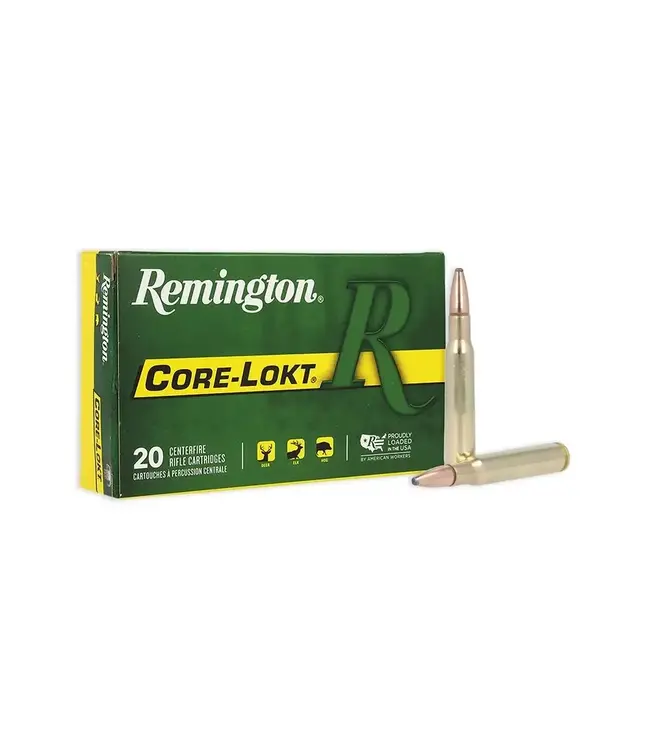 Remington Pointed Soft Point Core Lokt - 30-06 Springfield, 165 Grain, 2800 fps