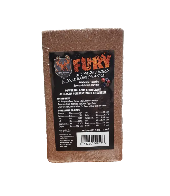 Rack Stacker Fury Bricks Wildberry Attractant