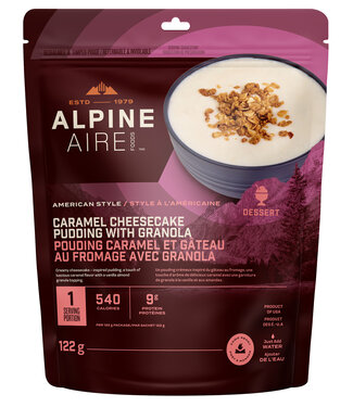ALPINE AIRE Alpine Aire Caramel Cheesecake Pudding with Granola