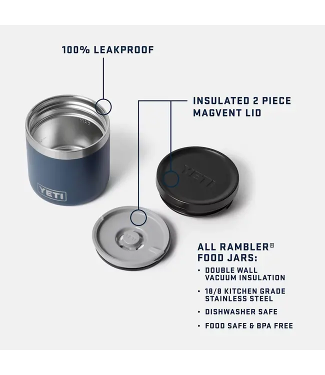 Yeti rambler 16 oz Food Jar