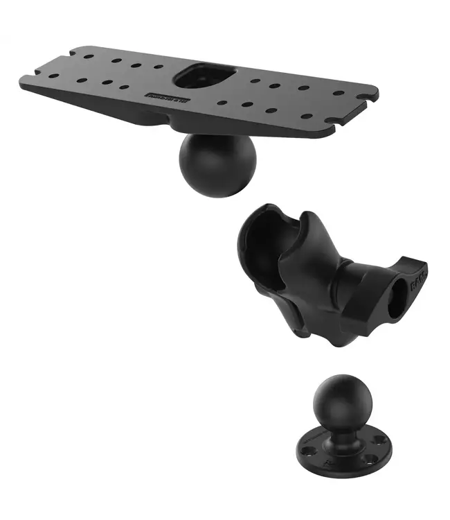 Ram Mounts RAM Large Marine Electronics Mount - D Size Short