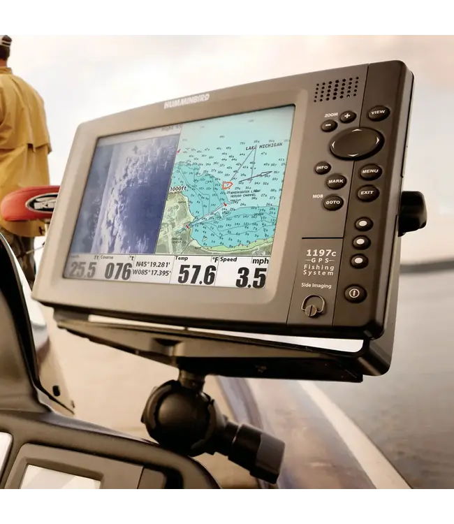 Ram Mounts RAM Large Marine Electronics Mount - D Size Short