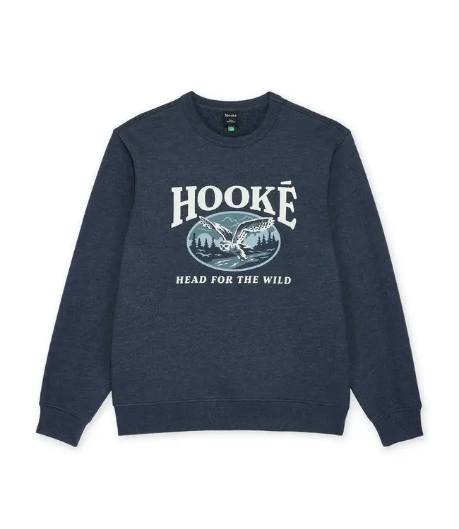 Hooké Men's Snowy Owl Crewneck Sweater
