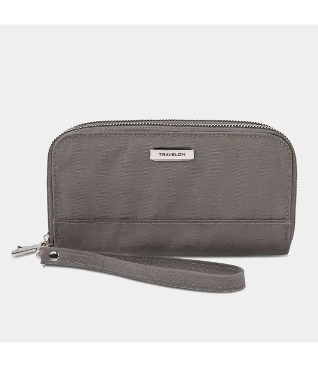 Travelon RFID Blocking Double Zip Wallet