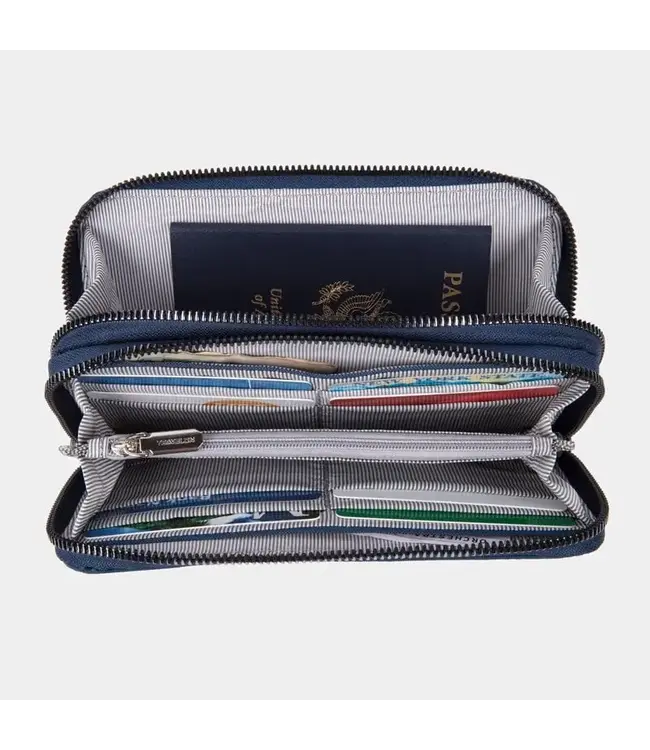 Travelon RFID Blocking Double Zip Wallet