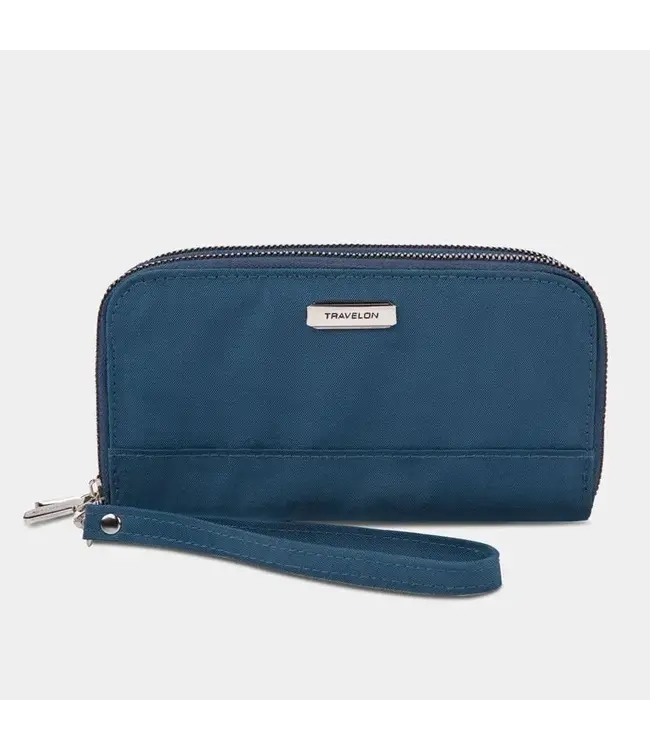 Travelon RFID Blocking Double Zip Wallet
