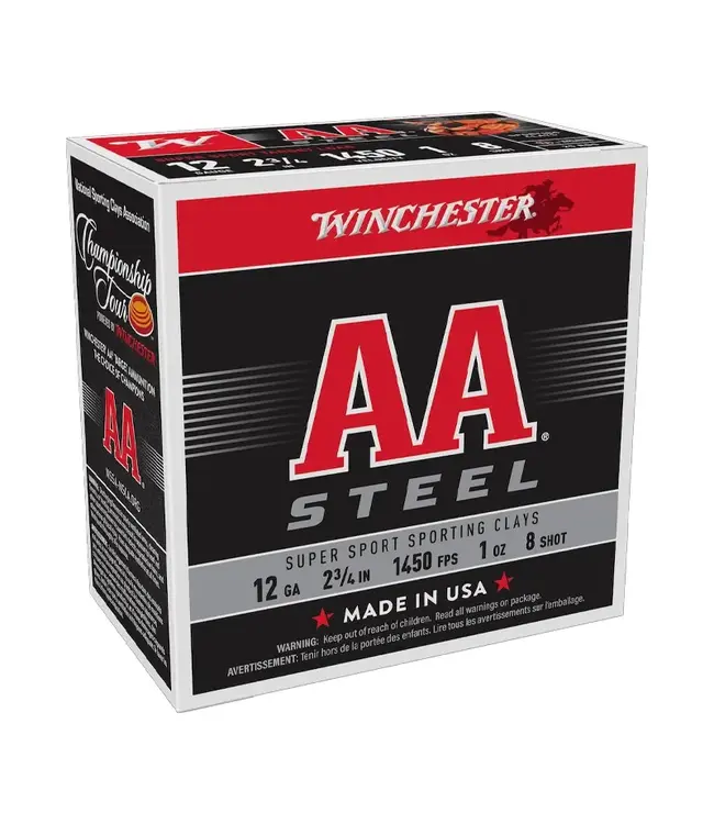 Winchester AA Steel Ammunition - 12 GA, 2.75"
