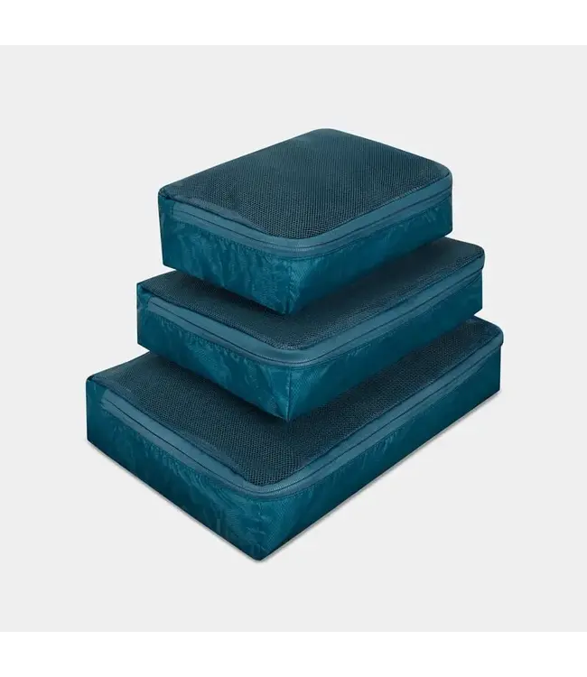 Travelon World Travel Essentials Set of 3 Soft Packing Cubes