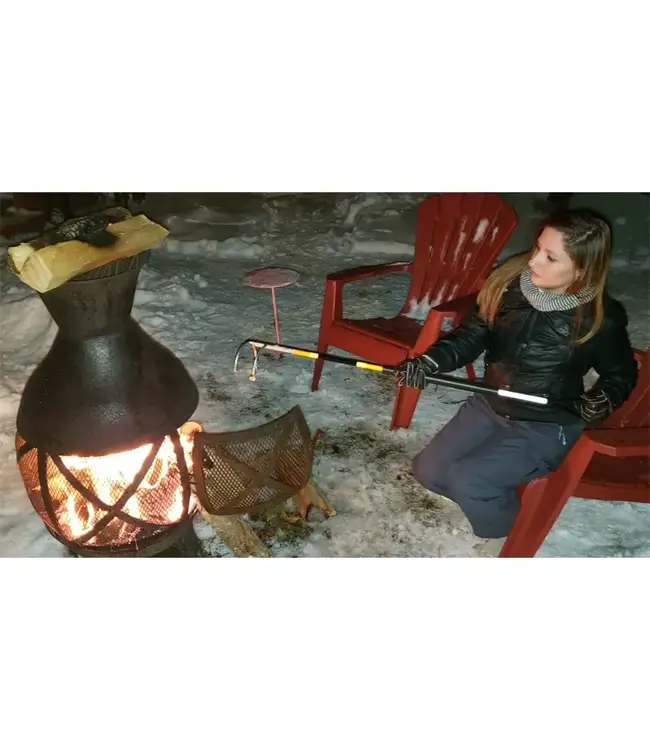 Grapole Minigrap Fire Poker - 39"