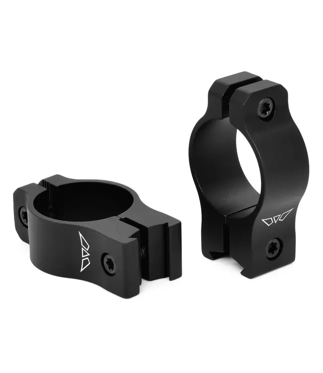 Warne Vapor 1 inch Rimfire, Medium Matte Rings