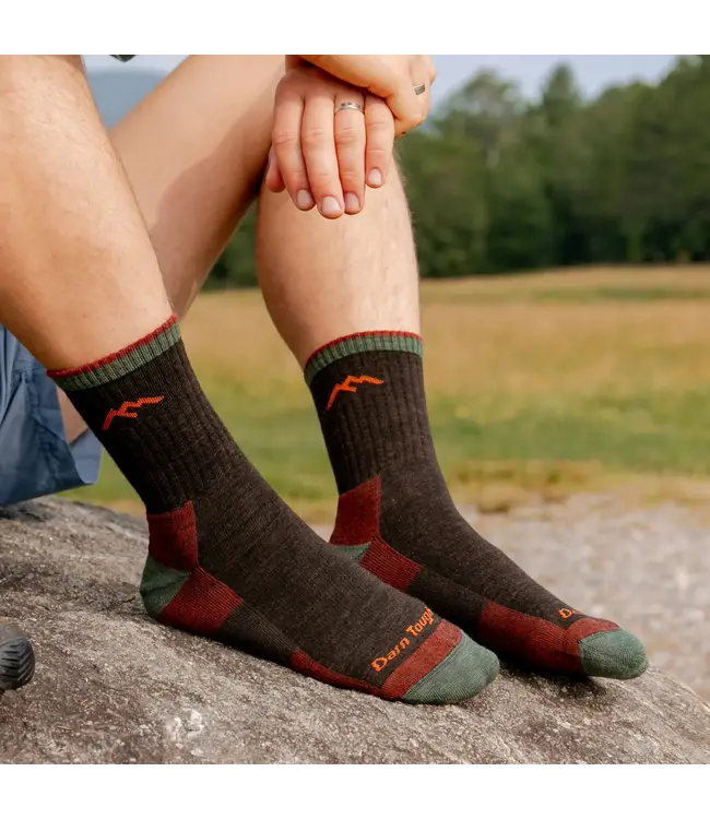 Darn Tough Men's Hiker Micro Crew Midweight Hiking Socks