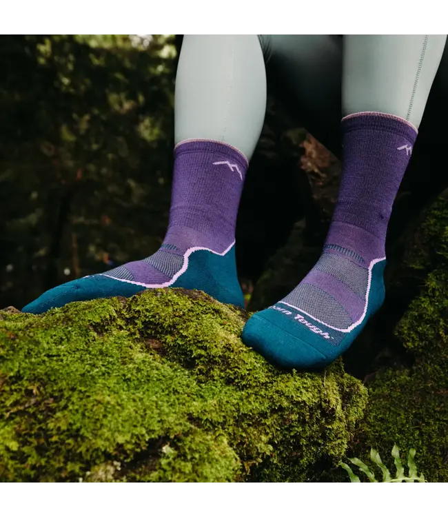 Darn Tough Women's Light Hiker Micro Crew Lightweight Hiking Sock